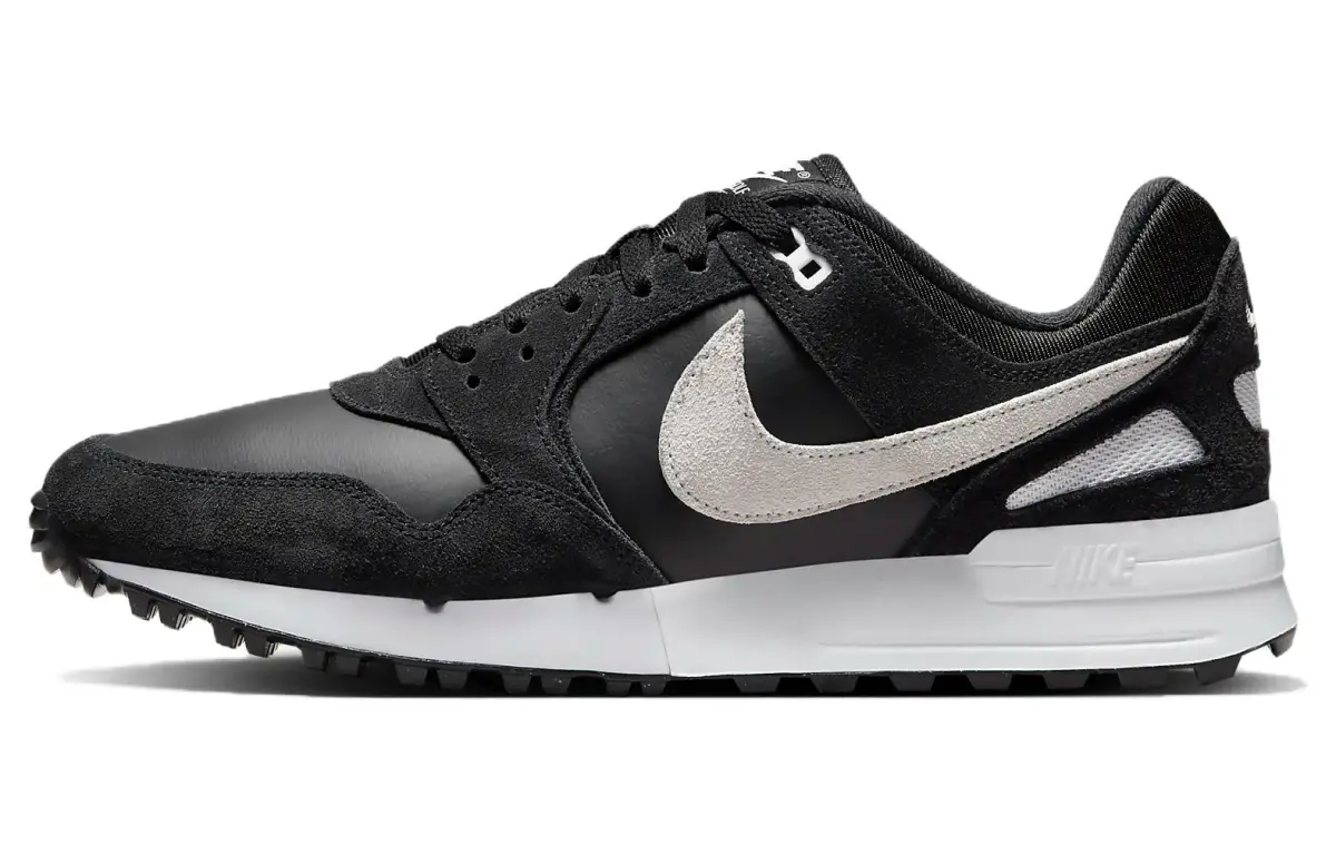 Nike Air Pegasus 89 Round Tip Textile, Synthetic Leather, Leather Cushioning Abrasion Resistant