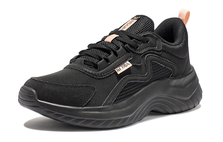361° Cushioning, Wear Resistant Low top Running Shoes Women’s Black Pink