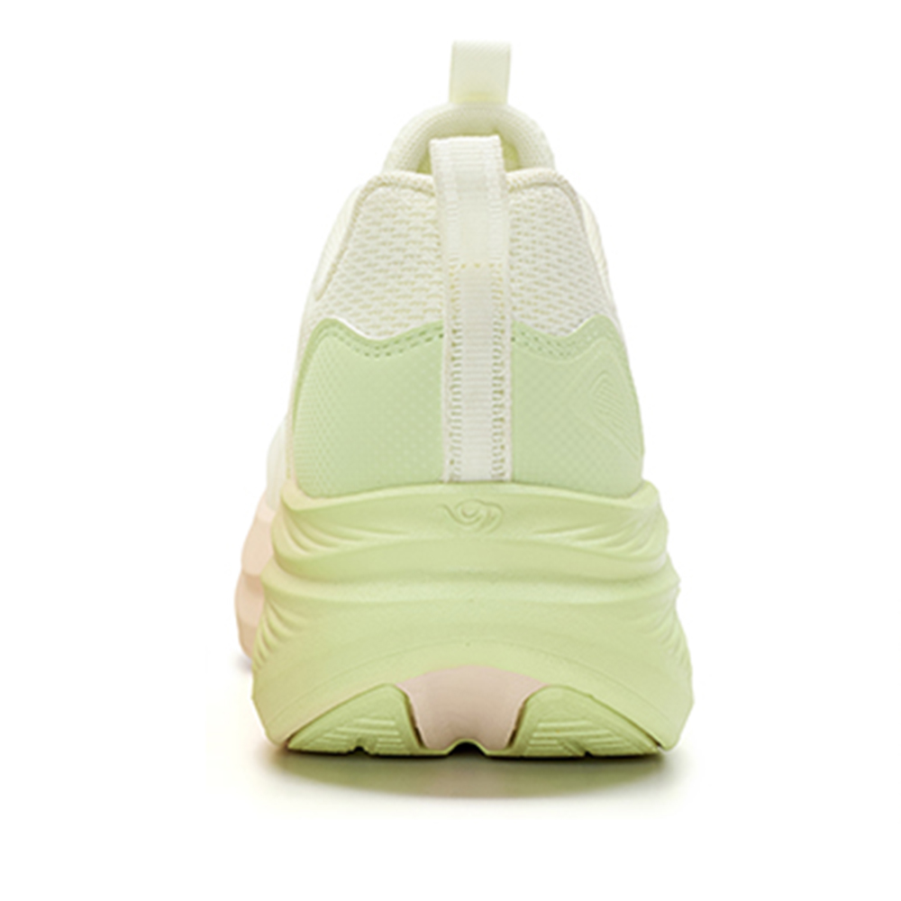 QIAODAN Cushioning Breathable Lightweight Low top Casual Running Shoes Women’s White Green