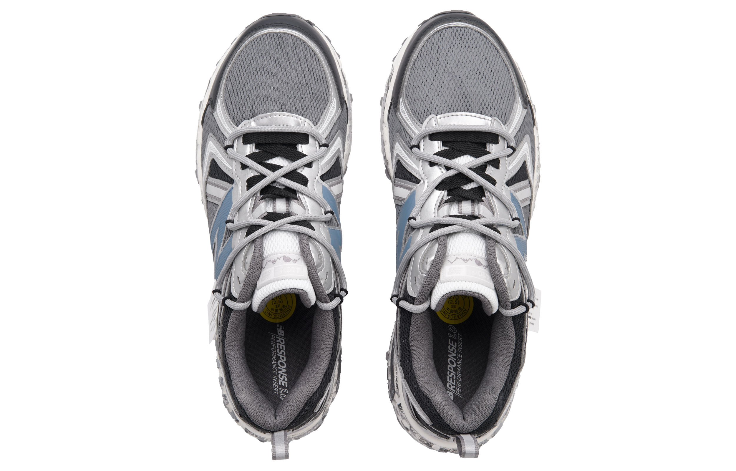 New Balance NB 410 Low top Running Shoes Unisex Blue Gray Silver