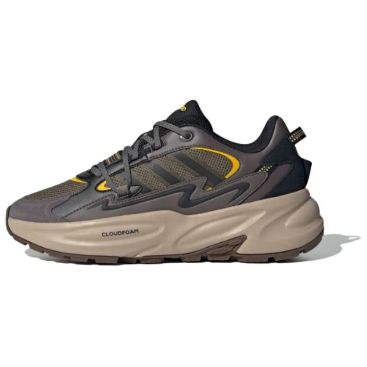Adidas OZWAVE SURGE Comfortable Slip Resistant Abrasion Resistant Low top Casual Shoes Unisex Charcoal Gray