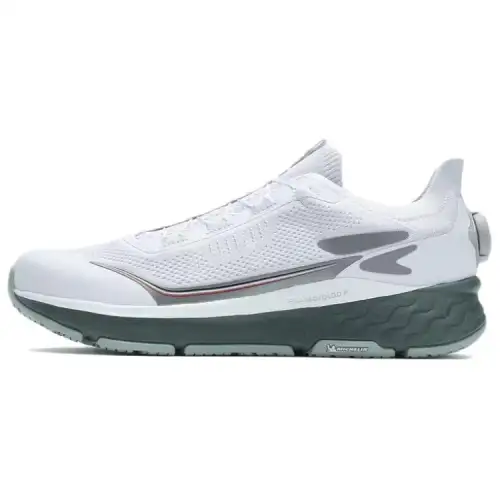 FILA Cushioning Abrasion Resistant Breathable Lightweight Low top Running Shoes Men's White