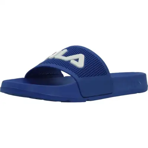 FILA MORRO BAY SPIRO Quiet Abrasion Resistant Slide Slippers Men's Blue