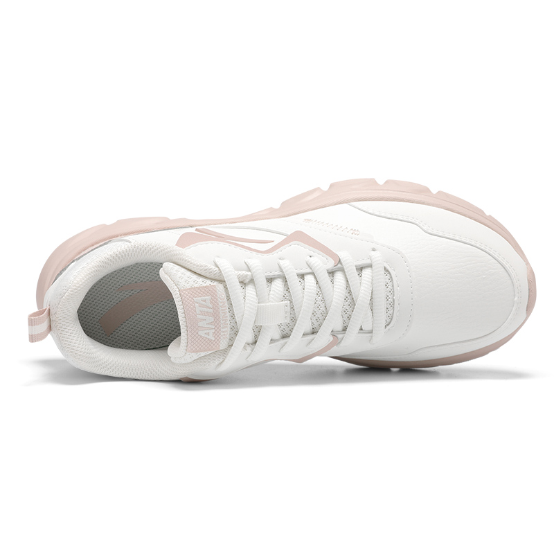 Anta Ling Yun 3 Versatile Cushioning Abrasion Resistant Breathable Low top Running Shoes Women’s Lotus Gray