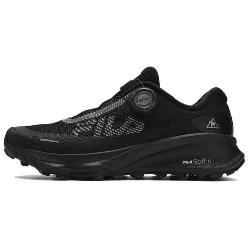 FILA LYNX BOA 3+ Fabric Abrasion Resistant Low top Running Shoes Women's Black