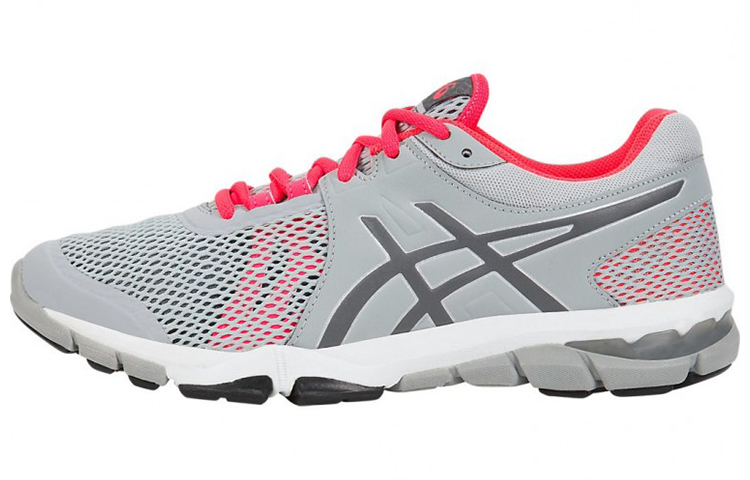 ASICS Gel Craze Comfortable Abrasion Resistant Low top Running Shoes Women's Gray Pink