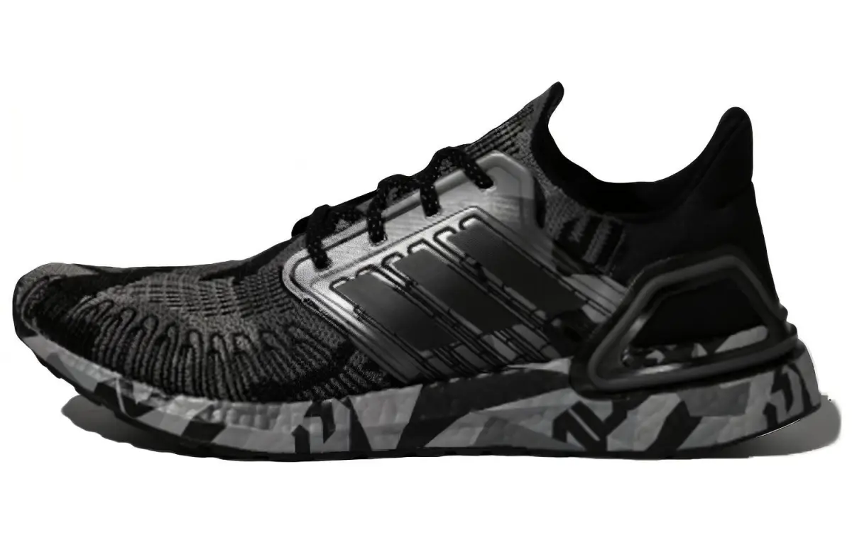 Adidas UltraBoost 20 'Geometric Pack - Core Black Grey'