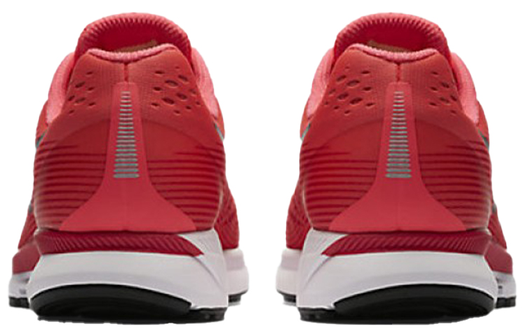 Женские кроссовки Nike Pegasus 34 (красно-бело-черные) — Красный / белый / чёрный — фото 5