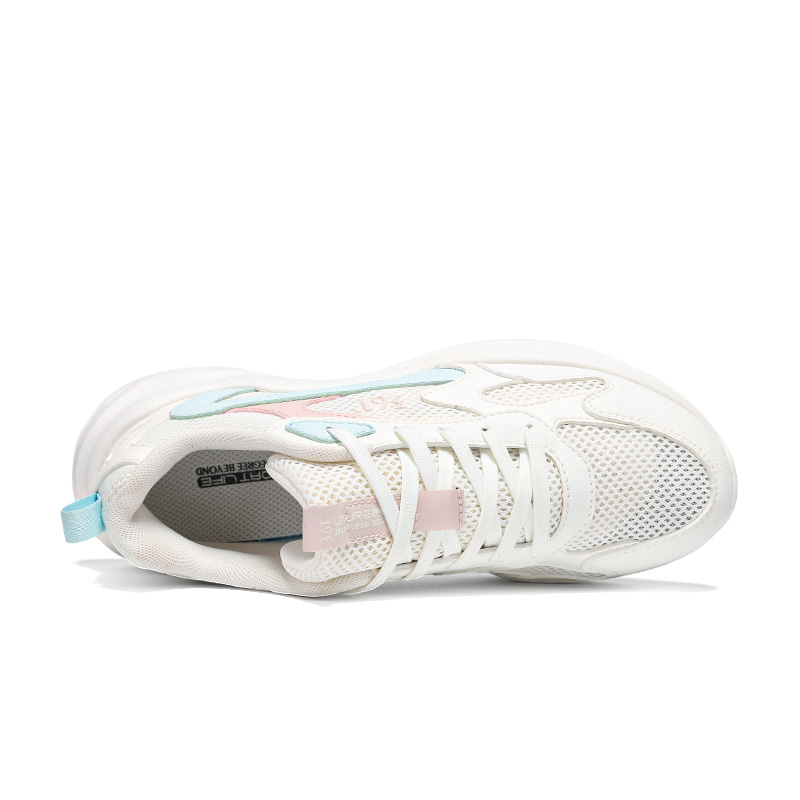 361° Cushioning Lightweight Cushioning Lightweight Low top Training Running Shoes Women’s White Blue