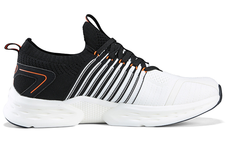 PEAK Light Rebound Light Speed Low top Running Shoes Men’s Black White