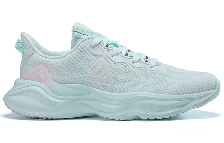 PEAK Casual Breathable And Lightweight Low top Running Shoes Women’s Gouache Green