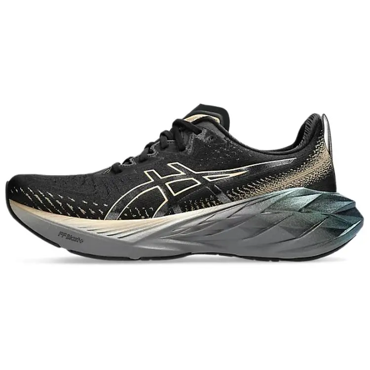 ASICS Novablast 4 Platinum Black Champagne