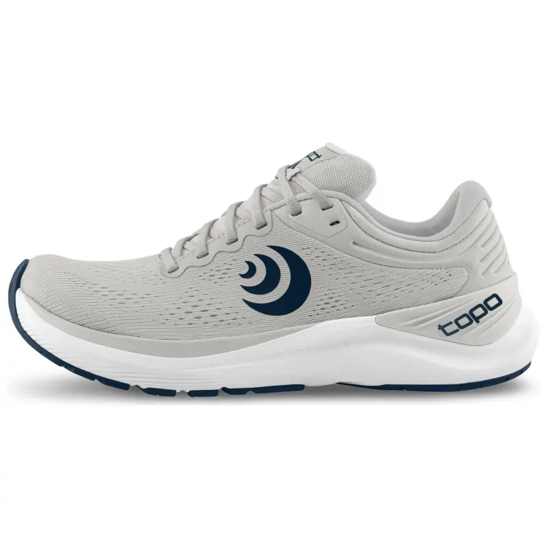 Topo Athletic Comfortable Cushioning Slip Resistant Abrasion Resistant Low top Training Running Shoes Men's Gray