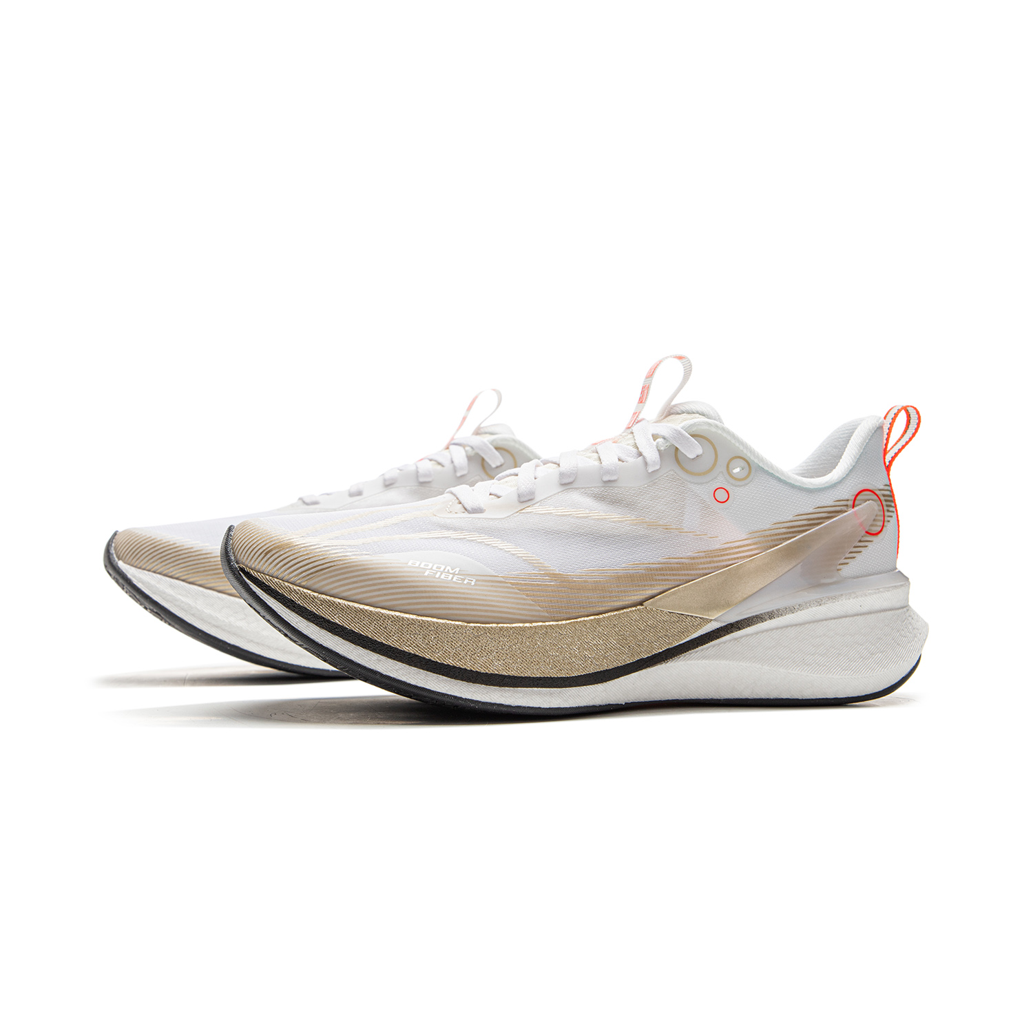 Li Ning Red Hare 8PRO PU Cushioning Slip Resistant Abrasion Resistant Breathable Lightweight Low top Rubber