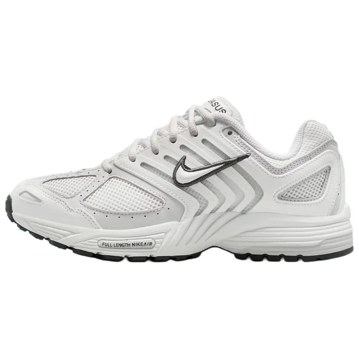 Nike Air Pegasus 2K5 Soft And Comfortable Mesh, Synthetic Leather Breathable Low top Casual Running Shoes Women's White
