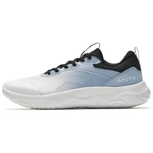 Anta Shen Xing LITE Cushioning, Wear Resistant Low top Casual Running Shoes Men's White Blue