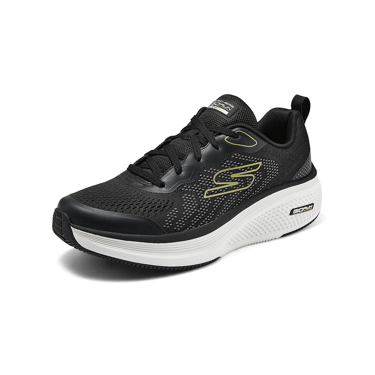 Skechers GO RUN Elevate 2.0 Lightweight Abrasion Resistant Breathable Low top Running Shoes Men’s Black