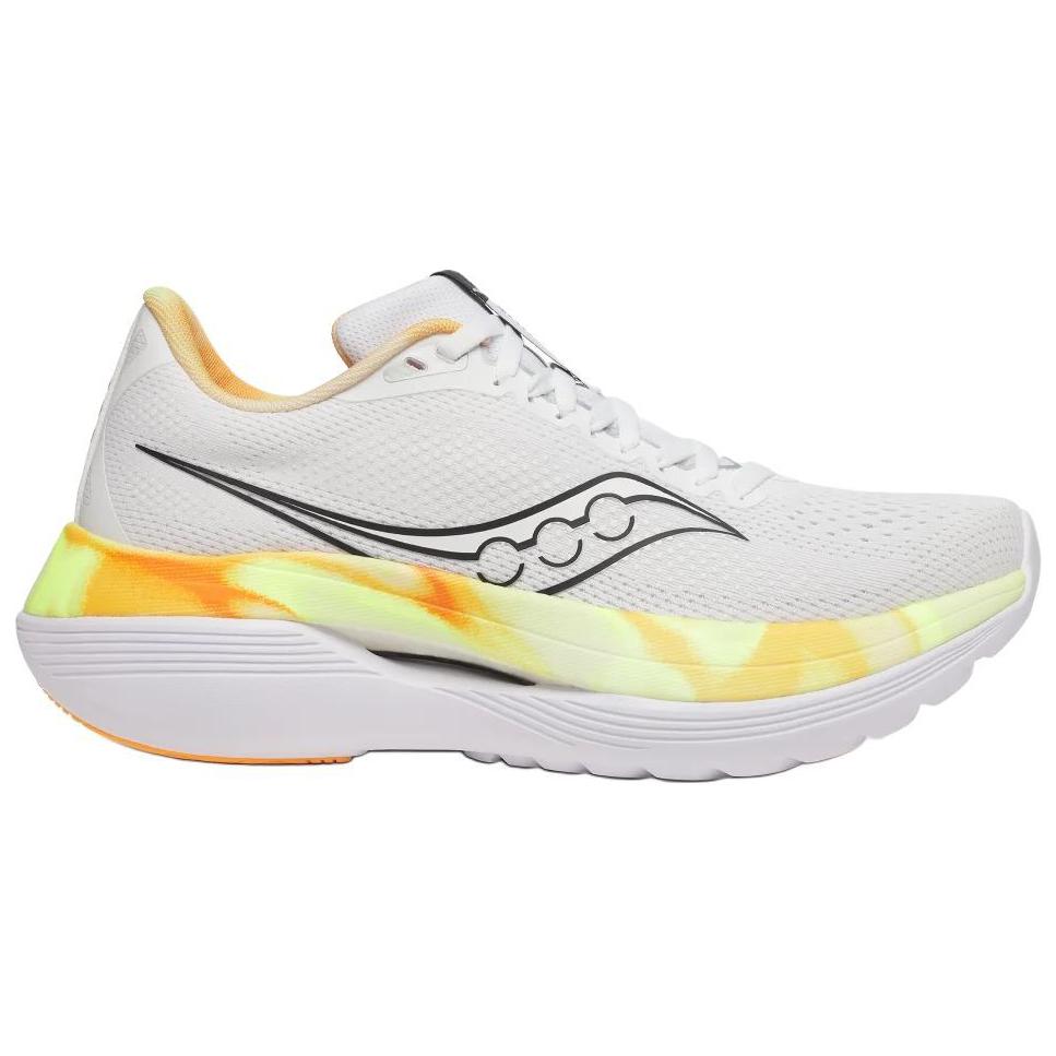 Saucony Endorphin Trainer White Black Yellow Orange Women’s