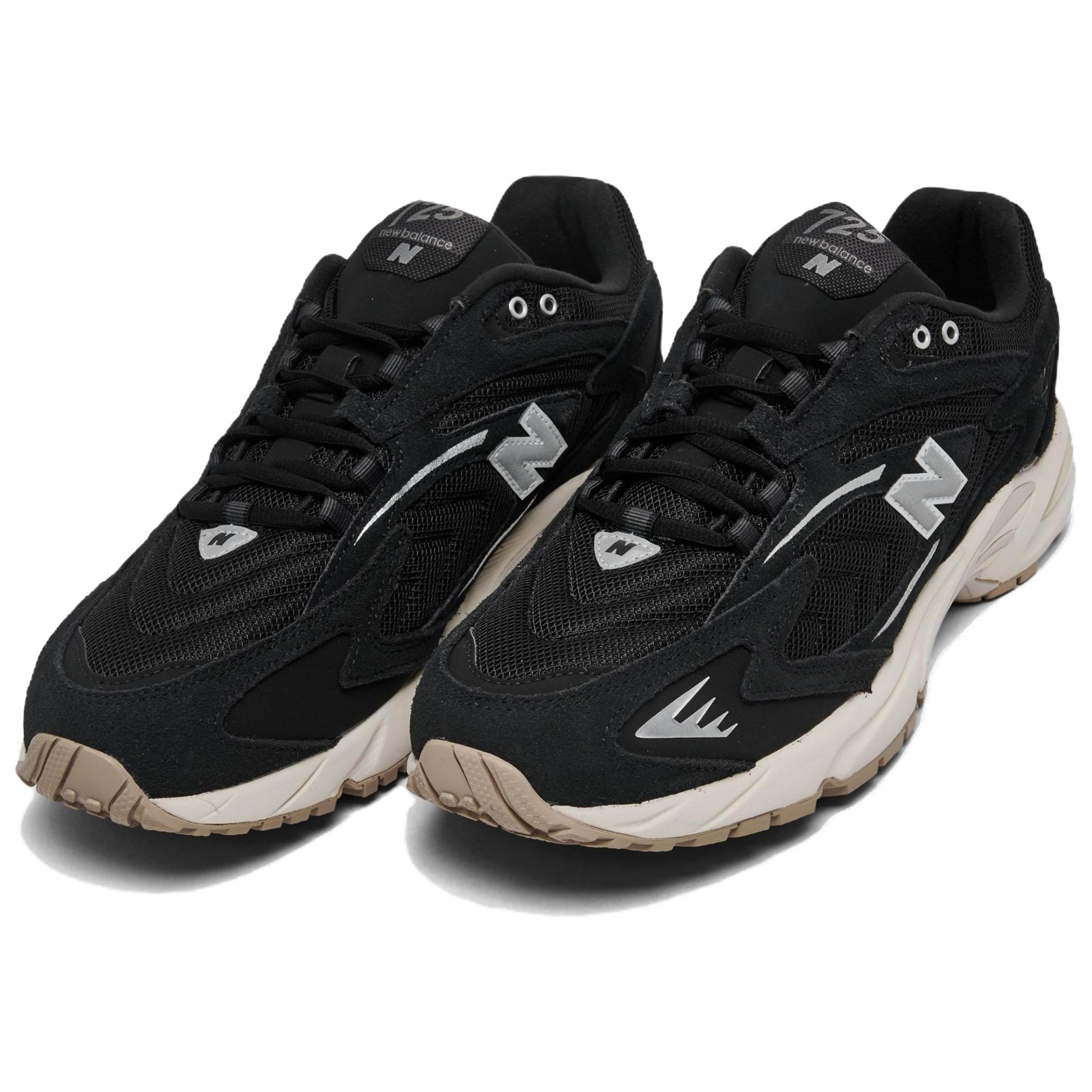 725 New Balance ‘Black Metallic Silver’