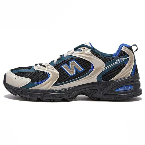 New Balance 530 Shoes 'Black Blue Cream'