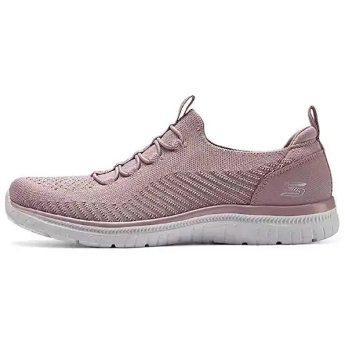 Skechers Cushioning, Wear Resistant Low top Running Shoes Women's Pink