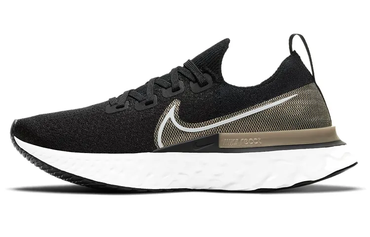 Nike React Infinity Run Flyknit Metallic Gold Silk Women's