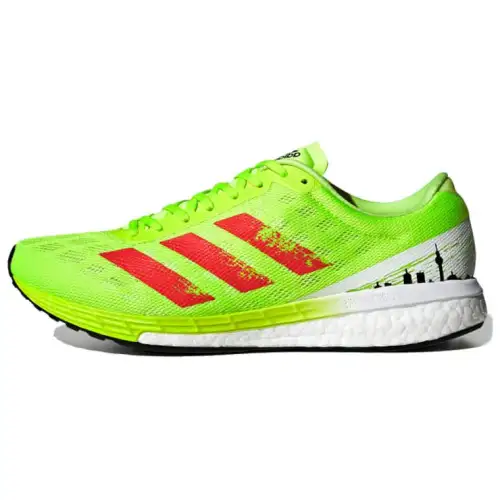 Adidas Adizero Boston 9 Signal Green Signal Pink