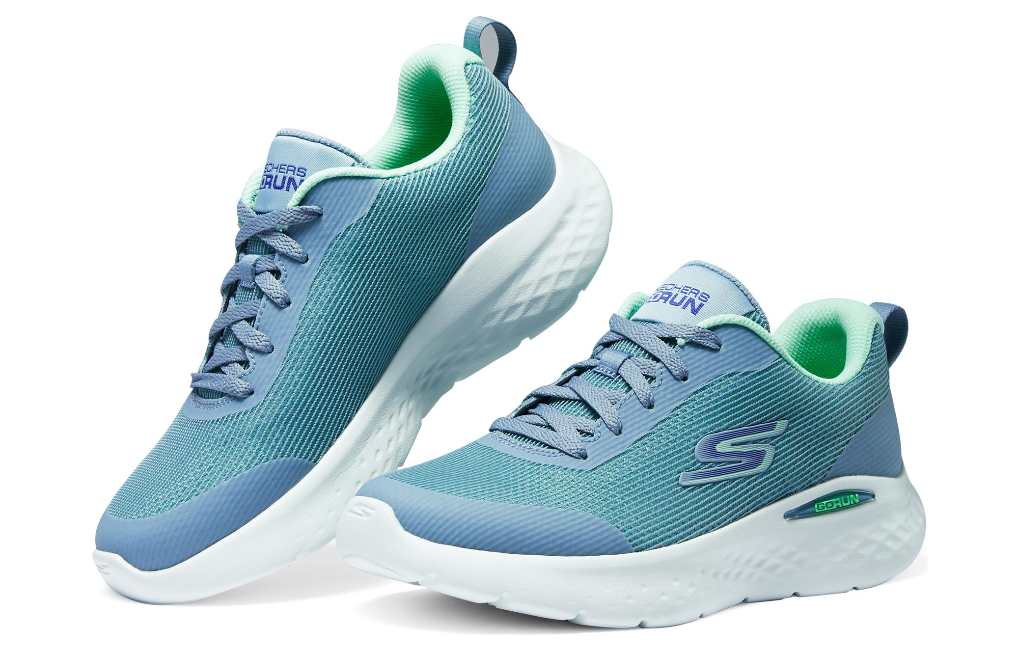 Skechers Go Run Lite Fabric Breathable Low top Running Shoes Women’s Mint Green