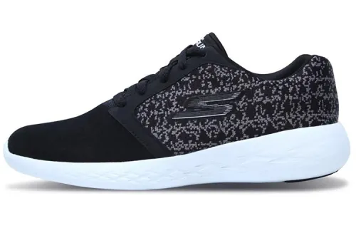 Skechers GO RUN Running Shoes Women's Low Top Black/White