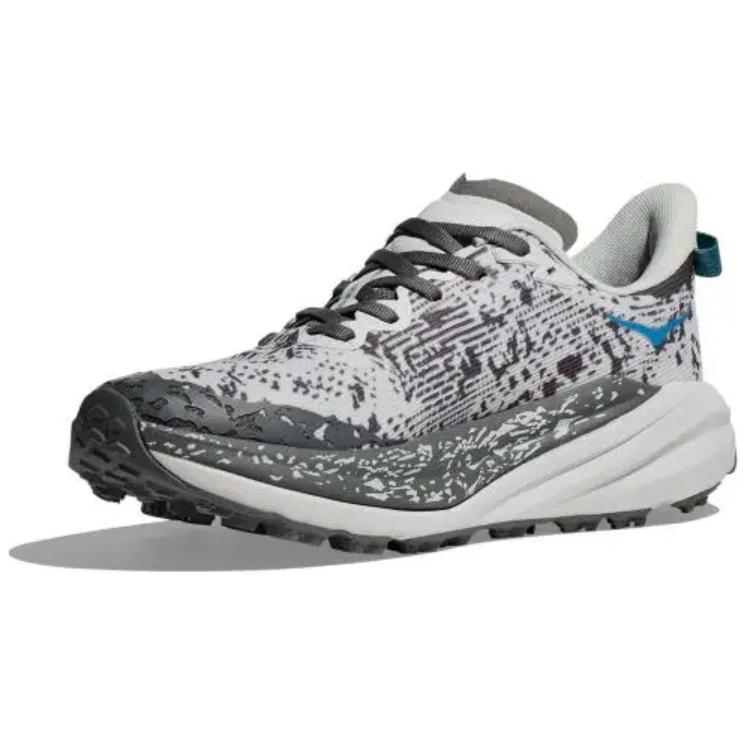 HOKA ONE ONE SPEEDGOAT 6 Comfortable Cushioning Slip Resistant Rebound Low top Running Shoes Women’s Gray Black