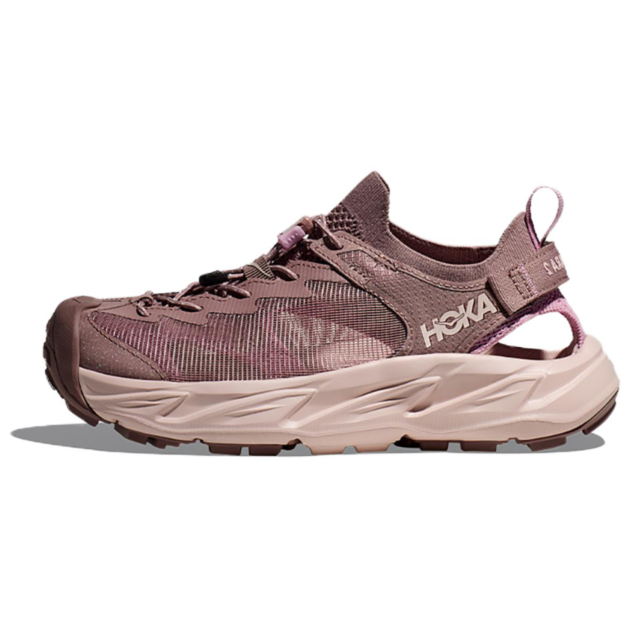HOKA ONE ONE HOPARA 2 Mesh Cushioning Low top Trail Running Shoes Women’s Umber