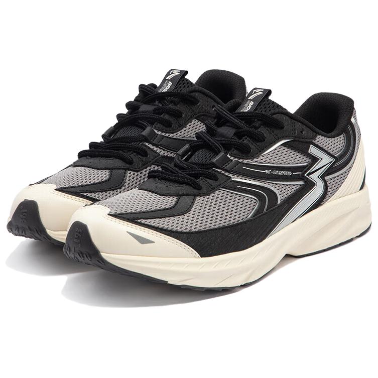 361° Slip Resistant Low top Running Shoes Men’s Black Gray