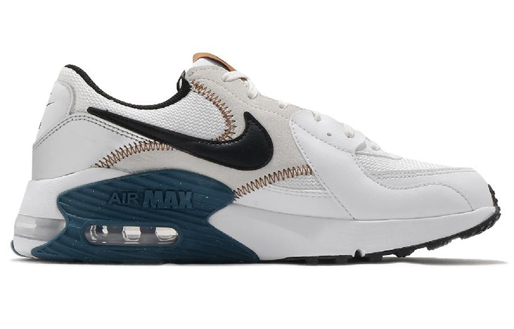 Мужские кроссовки Nike Air Max Excee (бело-сине-черные) — фото 2