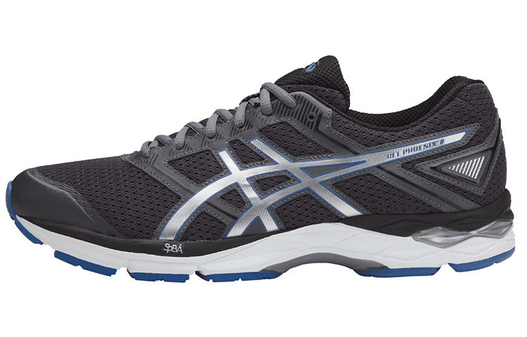 ASICS Gel Phoenix 8 Running Shoes Men's Low Top Black/Silver