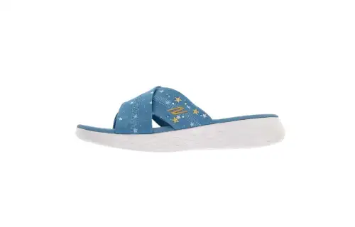 Skechers Slide Slippers Women's Blue