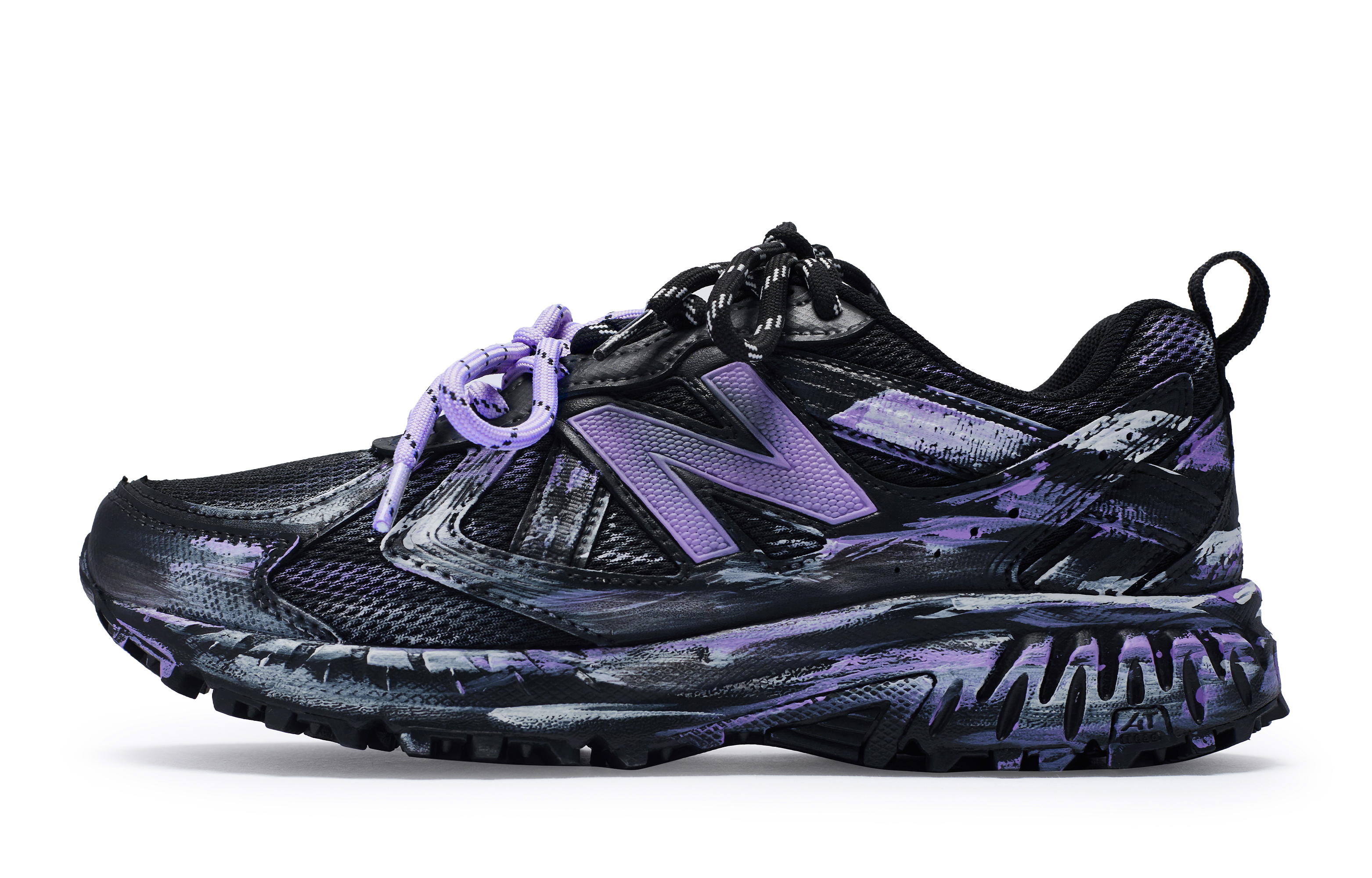 New Balance NB 410 V5 Breathable Coverage Breathable Coverage Low top Running Shoes Unisex Black Purple