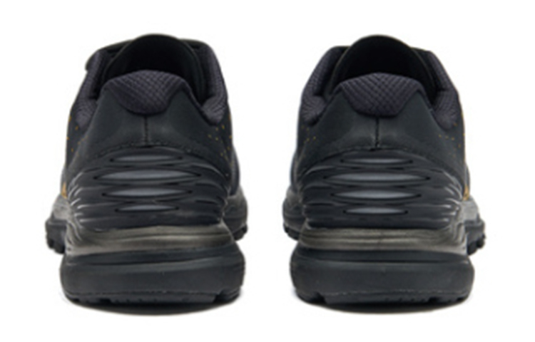 361° Cushioning Breathable Abrasion Resistant Slip Resistant Low top Running Shoes Men’s Black Gold