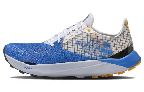 THE NORTH FACE Summit Vectiv Sky Comfortable Cushioning, Wear Resistant Low top Running Shoes Men's Blue