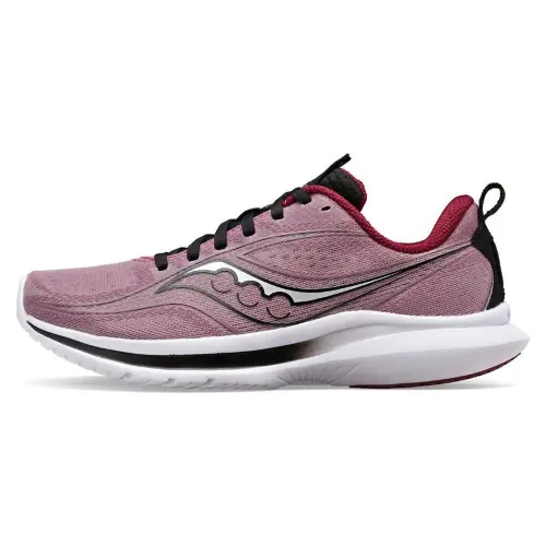 Saucony Kinvara Essence 13 Fabric Cushioning Slip Resistant Abrasion Resistant Low top Running Shoes Women's Pink Black