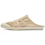 Onitsuka Tiger MEXICO 66 Rubber Sole Slip Resistant Odor Resistant Slide Slippers Unisex Beige Umber