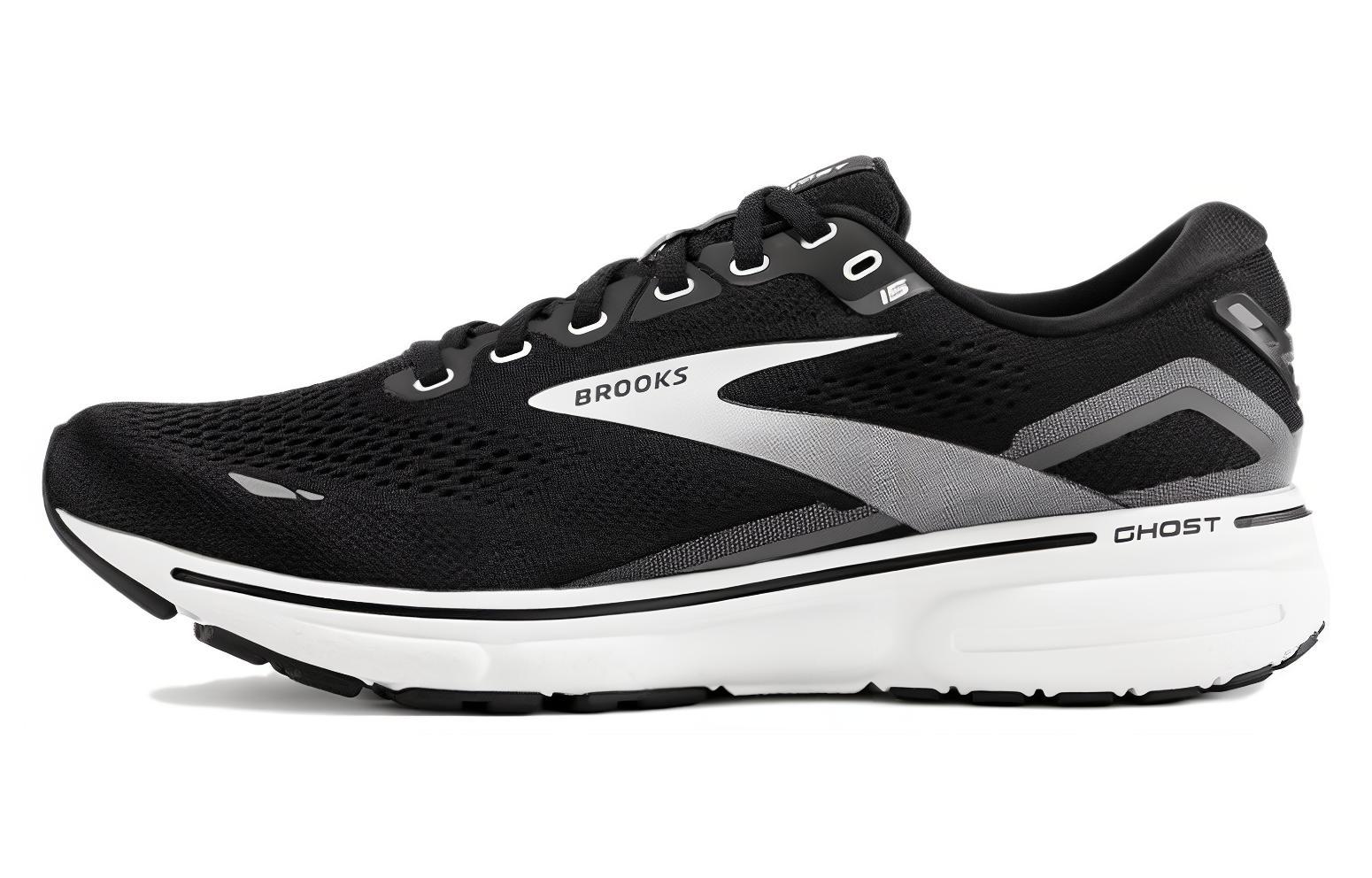 Brooks Men’s Ghost 15 ‘Black Blackened Pearl’