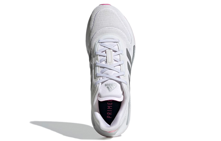 Женские кроссовки adidas Galaxar Run W (бело-розовые) — фото 5