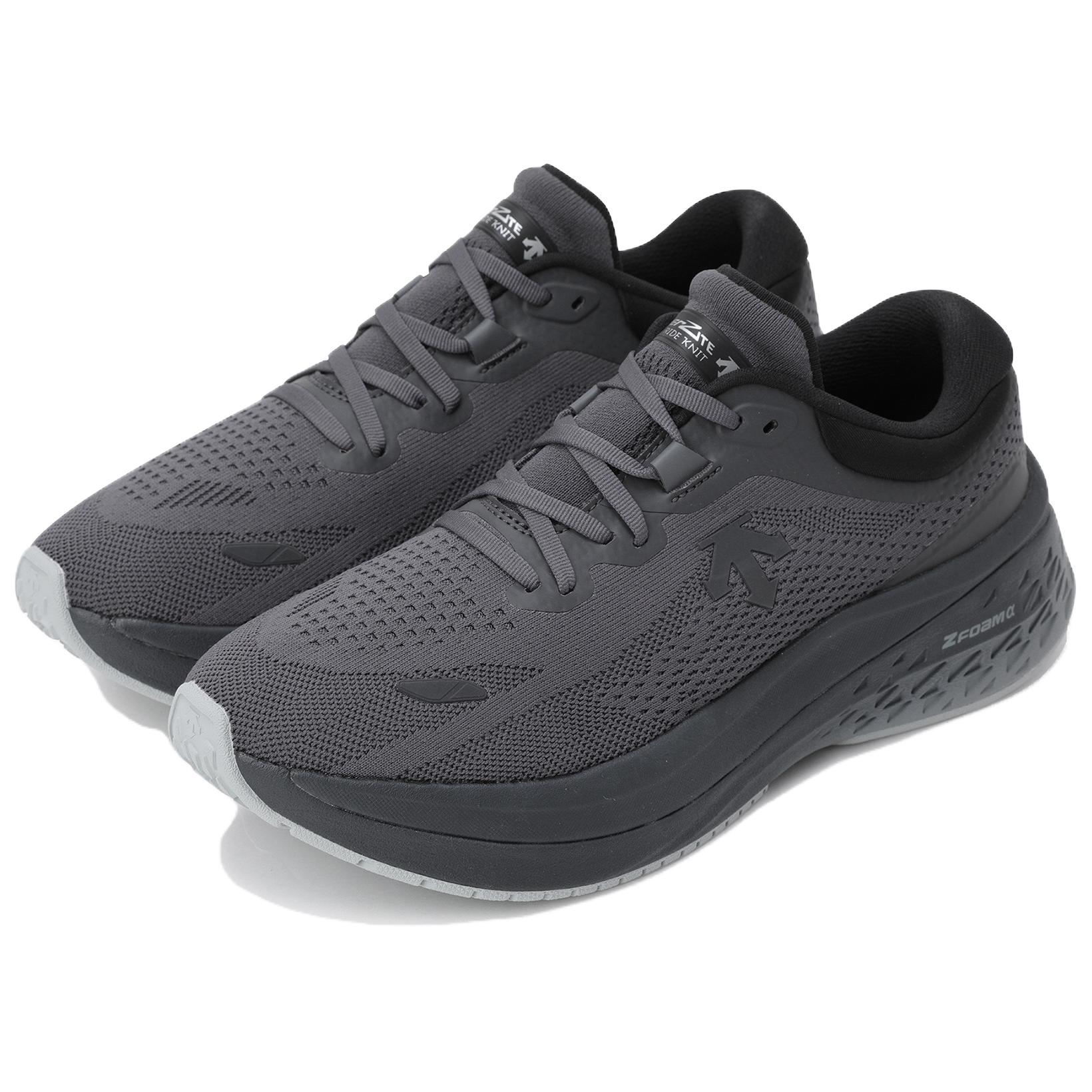 DESCENTE ENERGITE RIDE Low top Marathon Training Long Distance Running Shoes Unisex Black