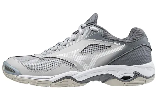 Mizuno Wave Phantom 2 Cozy Gray White Women's