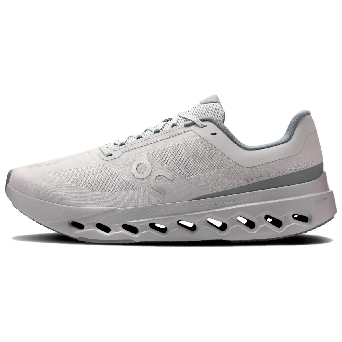 On Cloudsurfer Next Breathable Low top Running Shoes Men's Gray