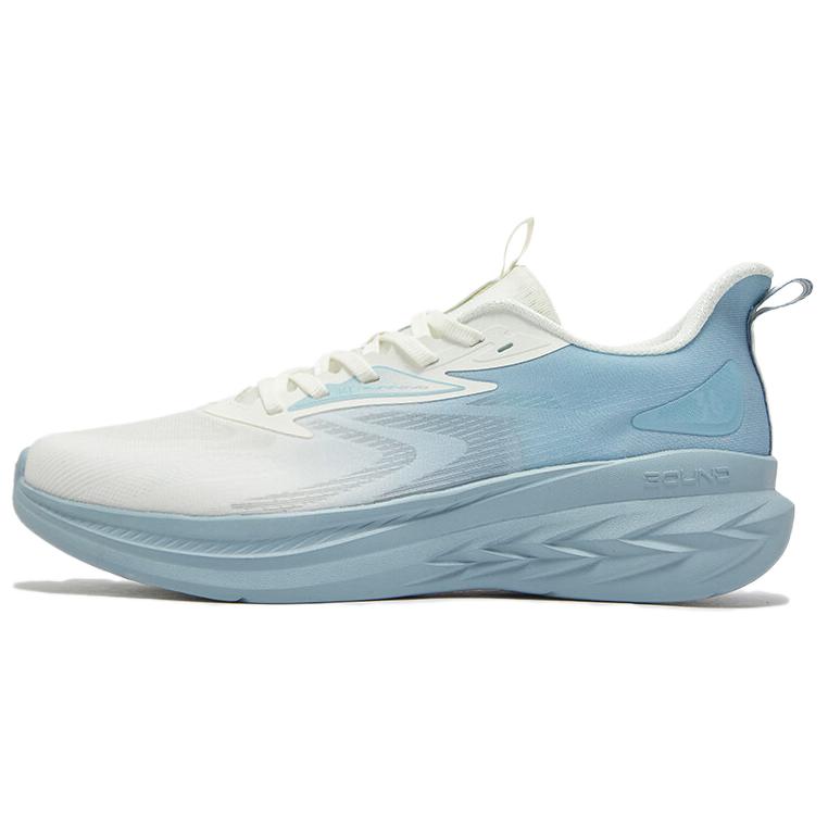 361° Flying Feather 3.0 Cushioning Slip Resistant Abrasion Resistant Low top Casual Running Shoes Men’s White Blue