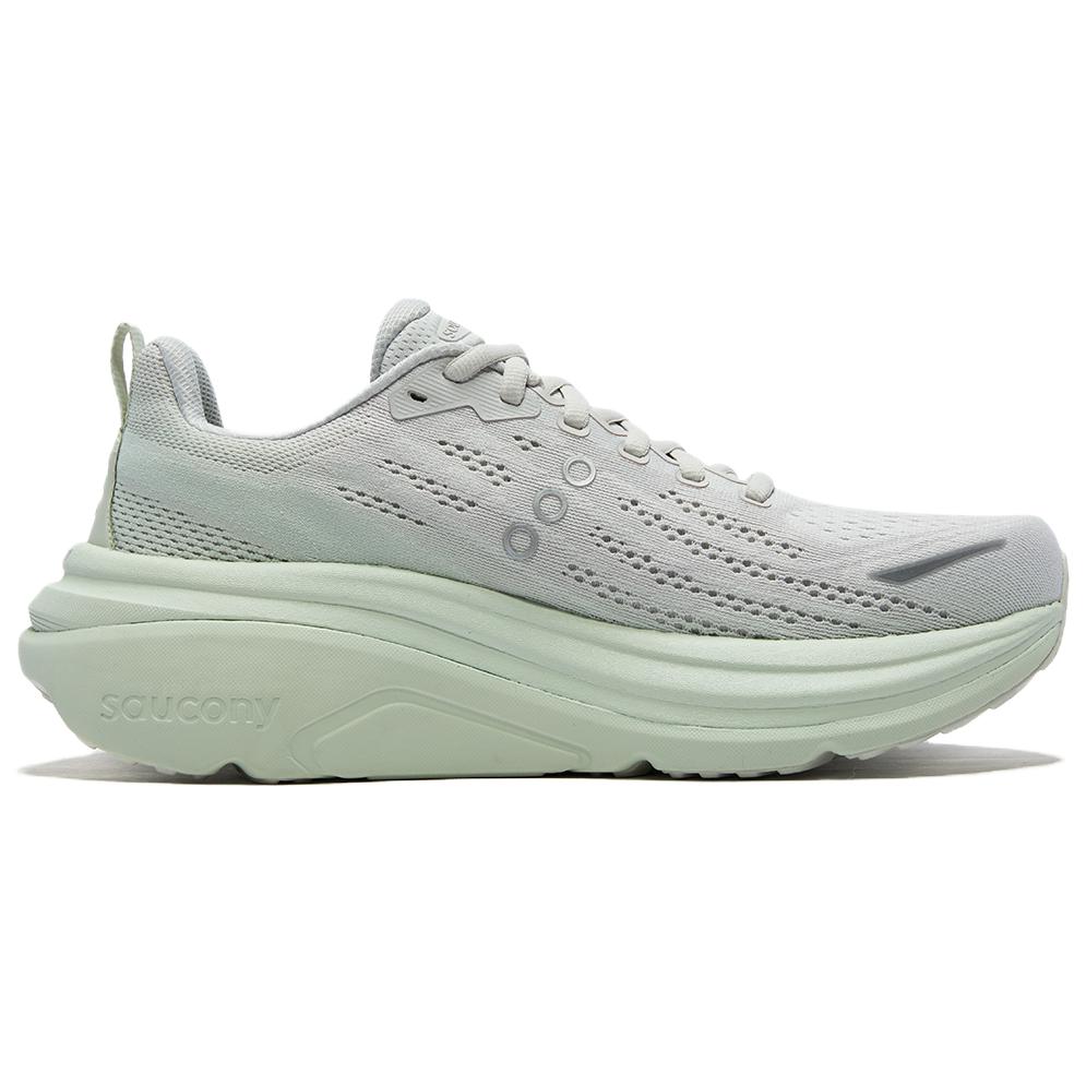 Saucony Hurricane 25 Support Rebound Support Rebound Running Shoes Unisex Gray Green