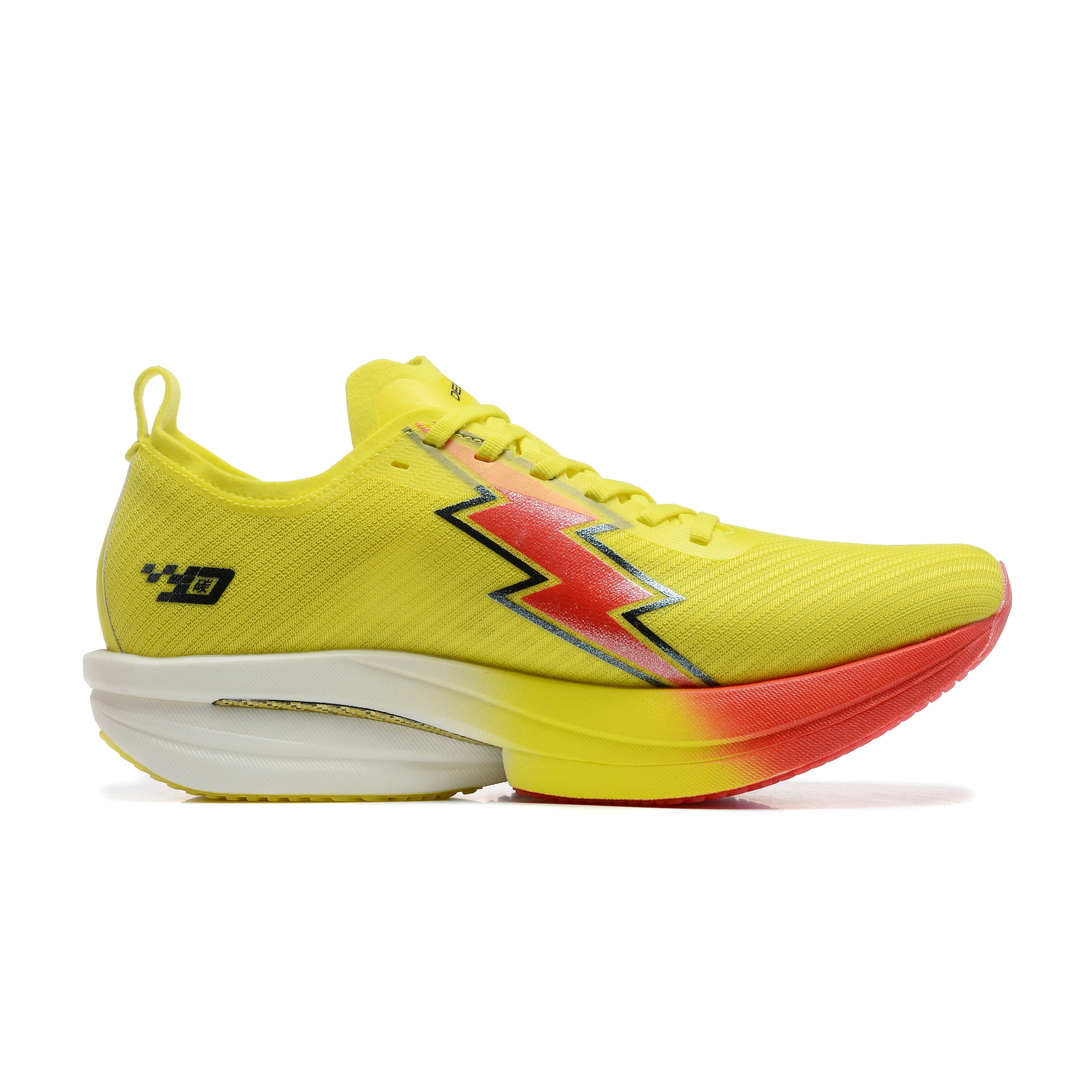 DEERWAY Running Shoes Unisex Red Yellow Mismatched