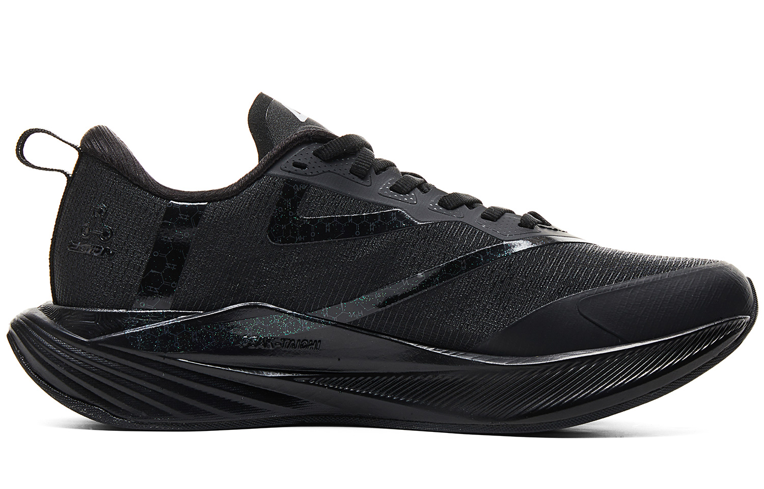 PEAK Running Shoes Women’s Low Top All Black
