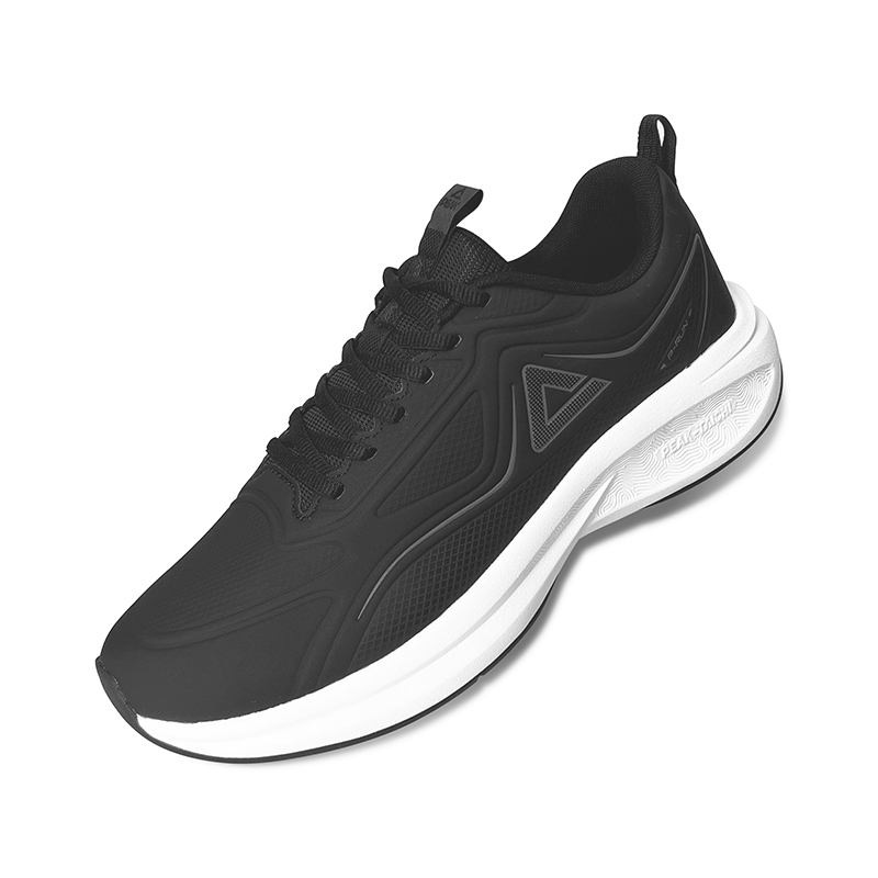 PEAK Taichi Journey Running Shoes Men’s Low Top Black/Ivory